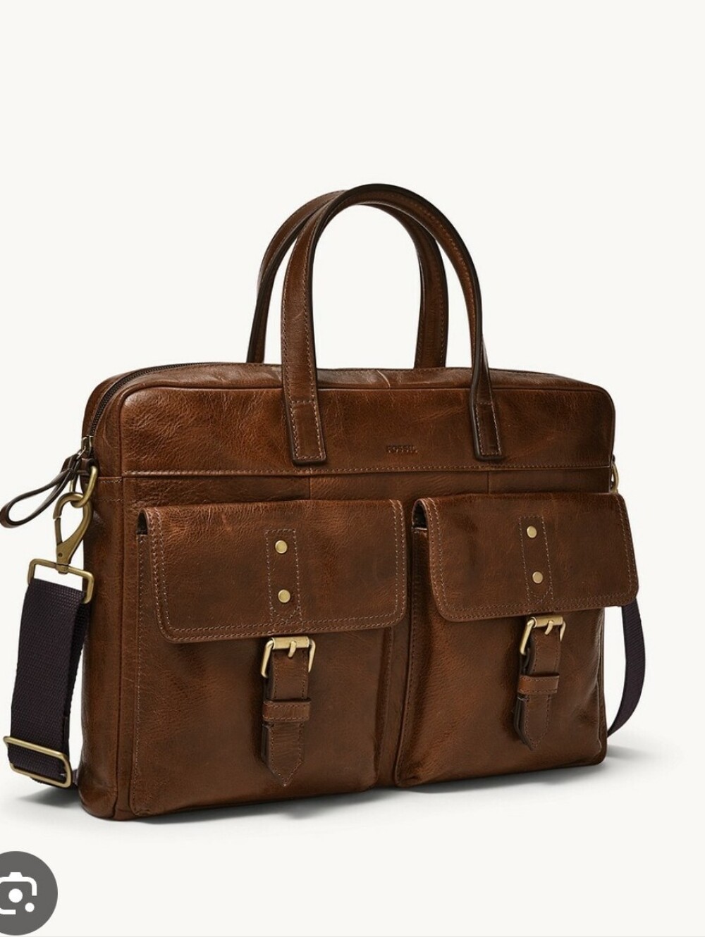 Fossil BUCKNER Briefcase Messenger Bag